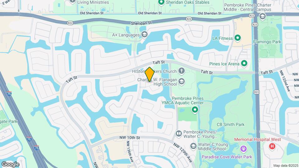 13317 NW 15th Ct Map and Location Details