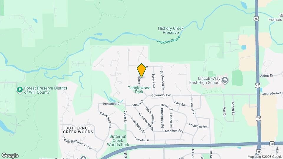 751 Tanglewood Ln Map and Location Details