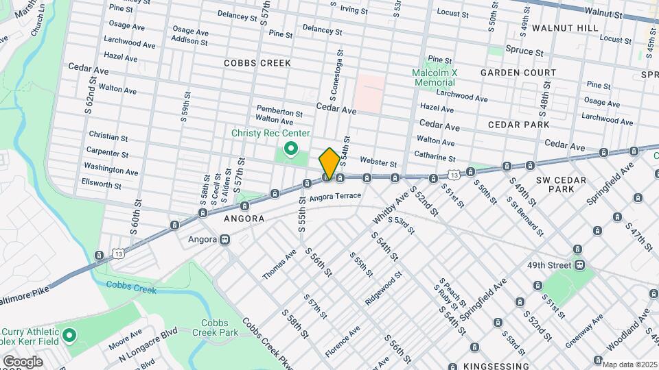 5416 Baltimore Ave Map and Location Details