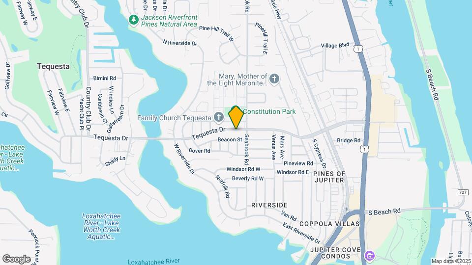 396 Tequesta Dr Map and Location Details