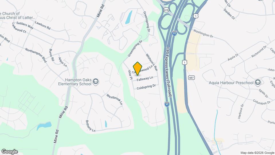 221 Fallsway Ln Map and Location Details