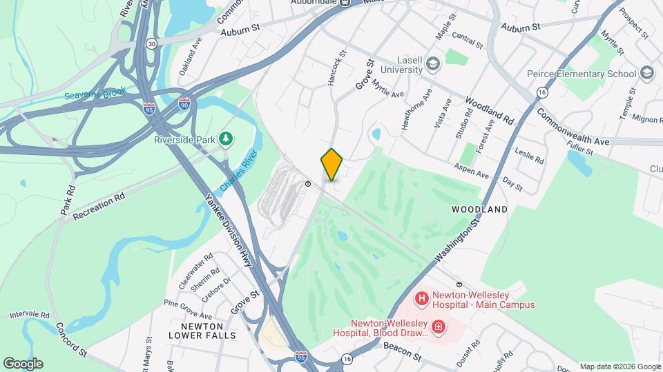 250 Grove St Map and Location Details