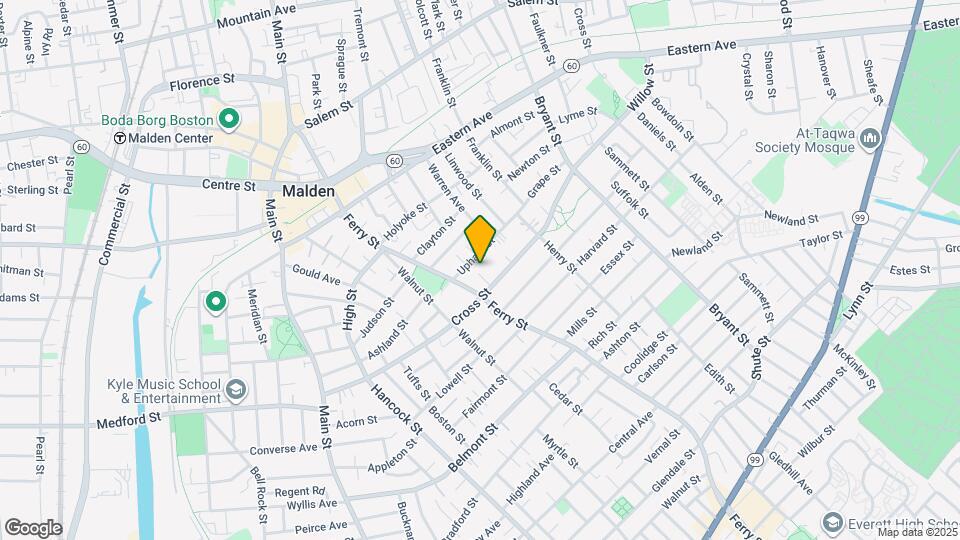 23 Benner Ave, Unit #1 Map and Location Details