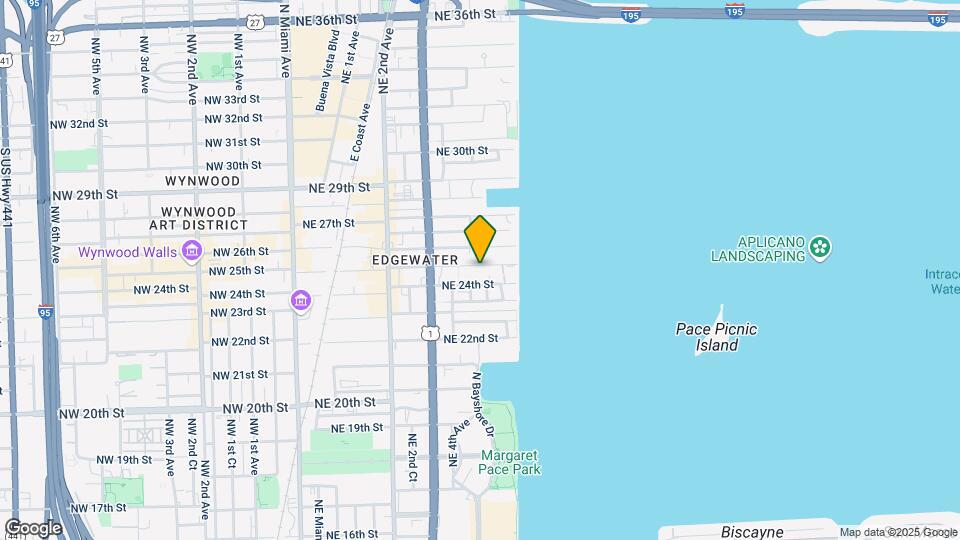 460 NE 25th St Map and Location Details