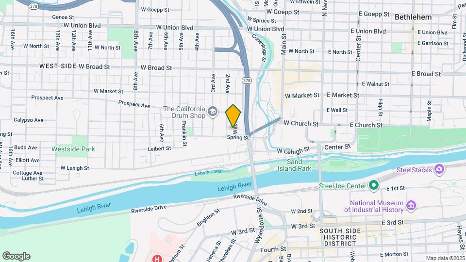 313 West St Map and Location Details