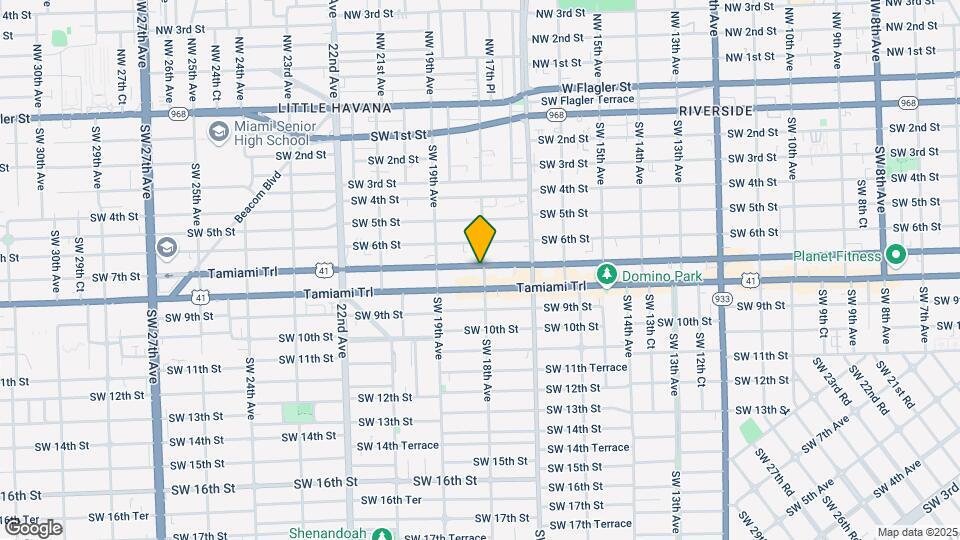 1800 SW 7th St Map and Location Details