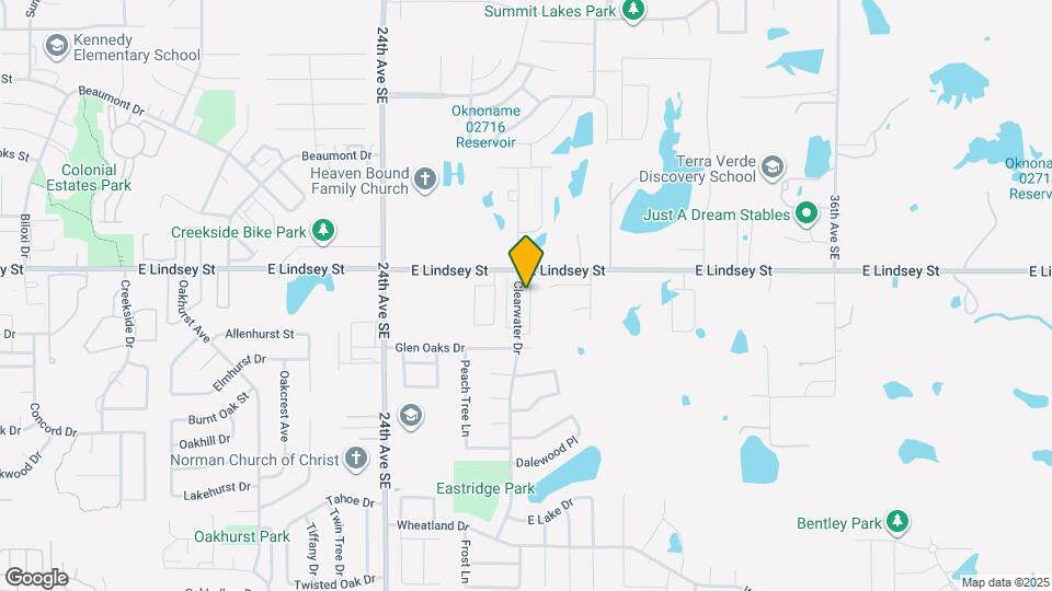 1213 Clearwater Dr Map and Location Details