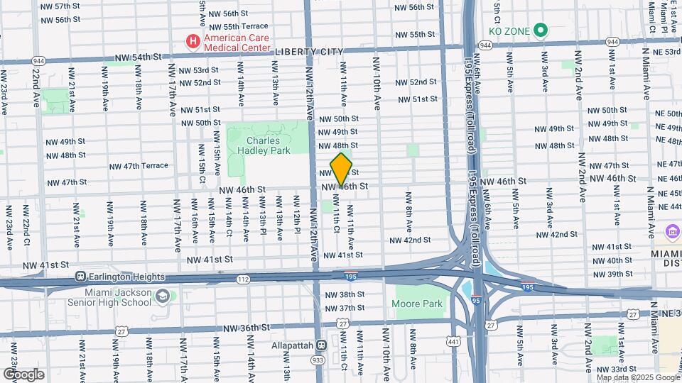 1146 NW 46th St Map and Location Details