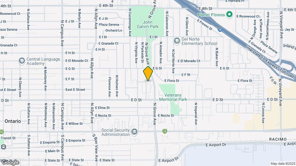 516 N Parkside Ave Map and Location Details