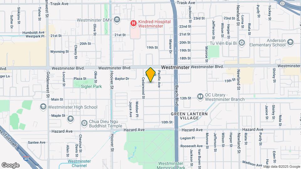 7792 15th St Map and Location Details