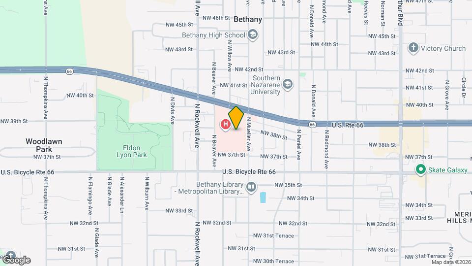 6800 NW 39th Expy Map and Location Details