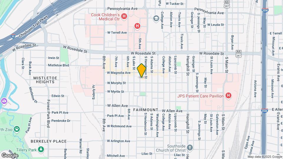 1323 5th Ave Mapa y Detalles de la Ubicación