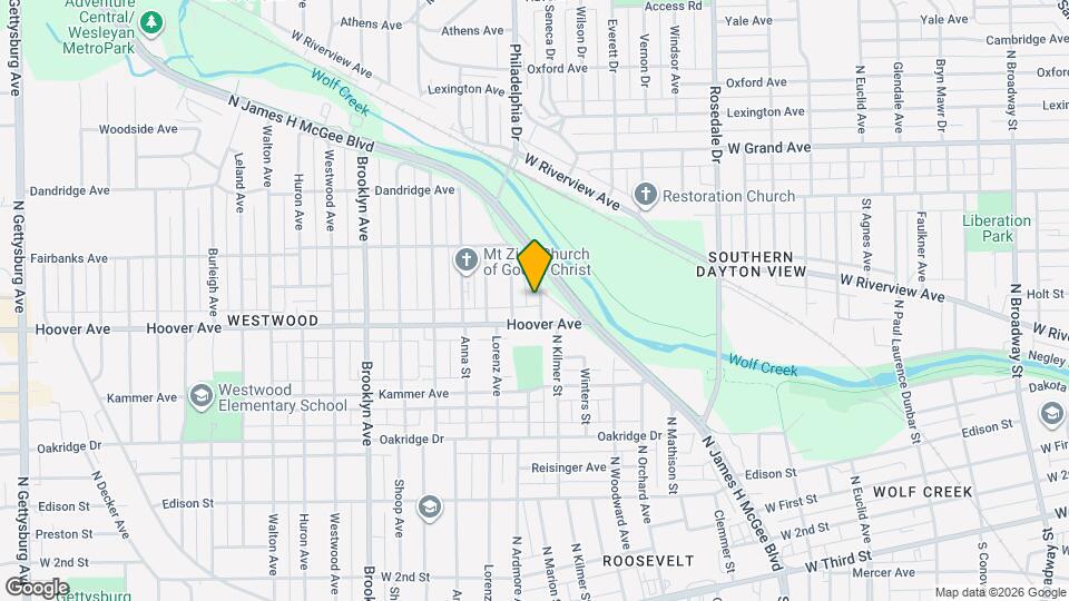 725 Maplehurst Ave Map and Location Details