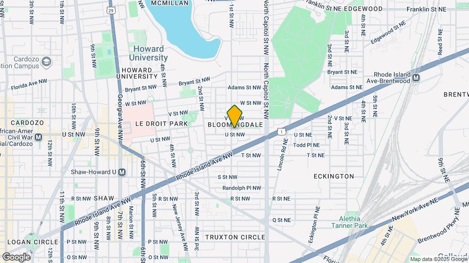 2003 1st St NW Map and Location Details