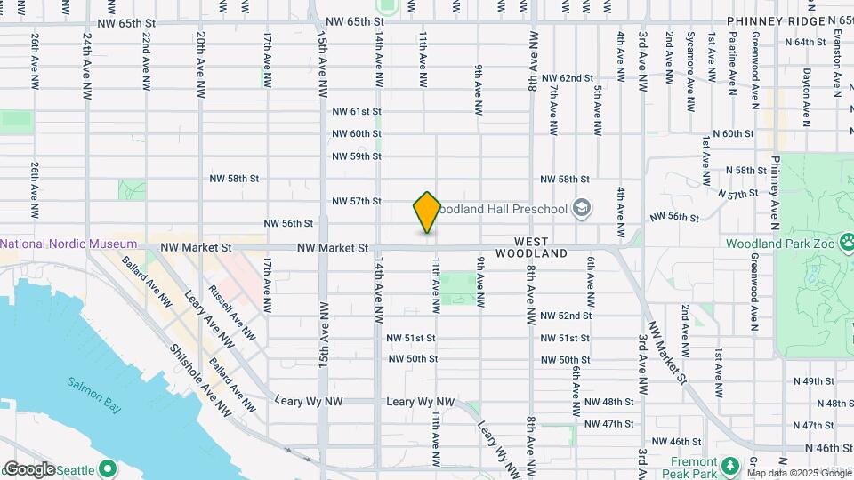 1108 NW Market St Map and Location Details