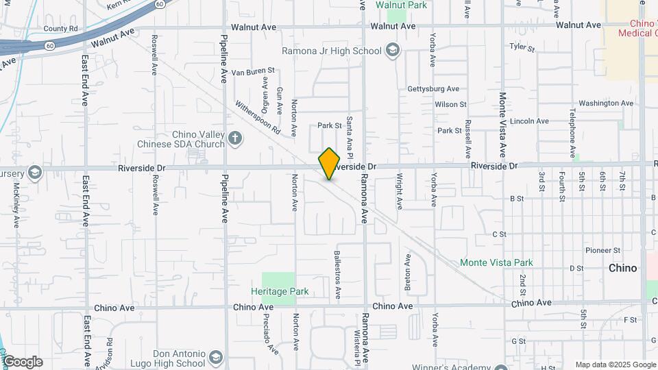 12945 Boston Ave Map and Location Details