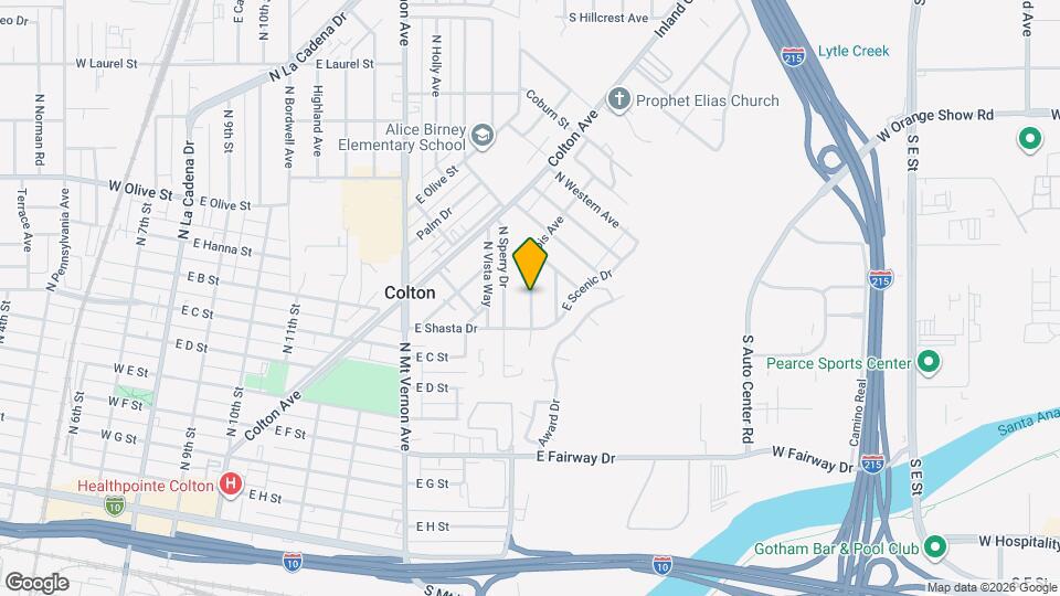 929 N Illinois Ave Mapa y Detalles de la Ubicación