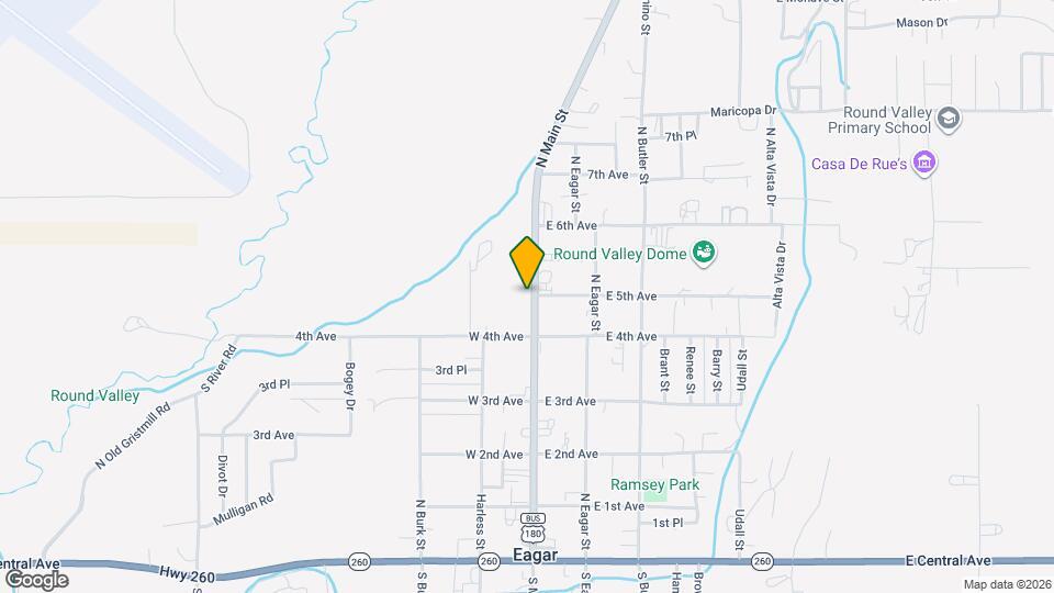 498 N Main St Map and Location Details