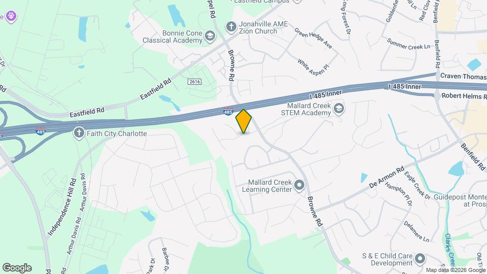 11206 Amber Glen Dr Mapa y Detalles de la Ubicación