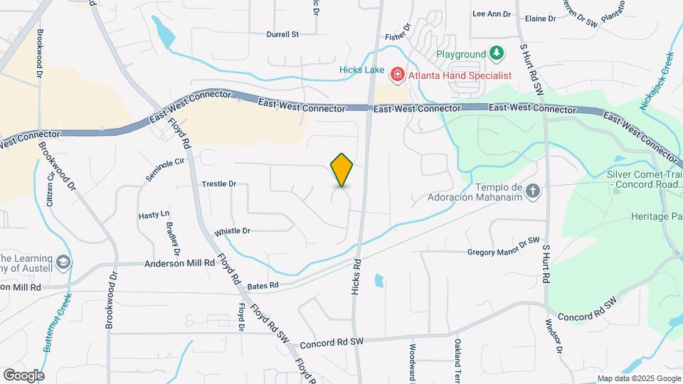 4019 Brantley Dr Map and Location Details