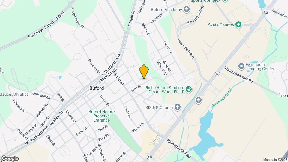 454 New St Map and Location Details