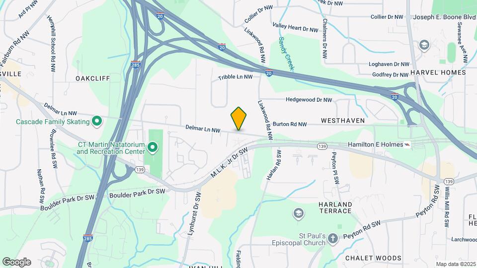 2980 Delmar Ln NW Map and Location Details