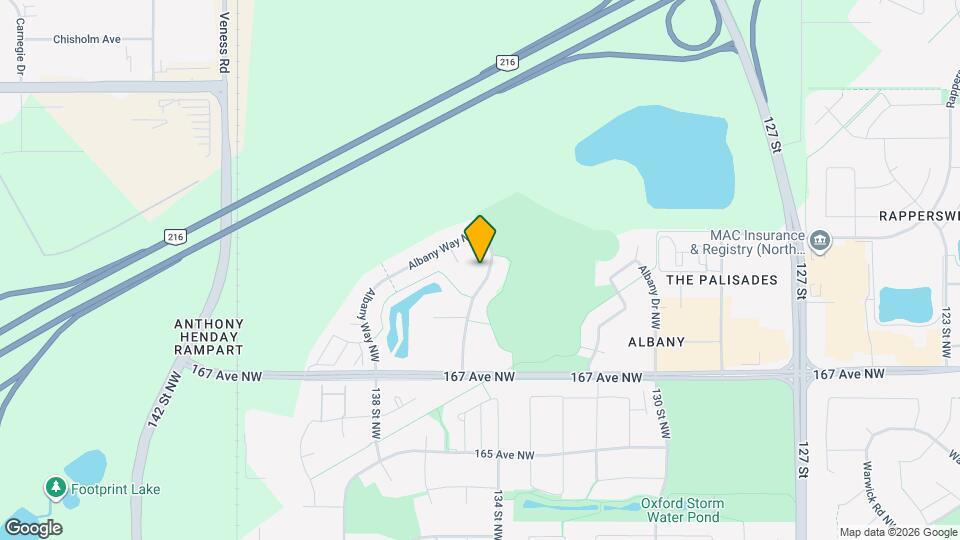 546 Albany Way NW Map and Location Details