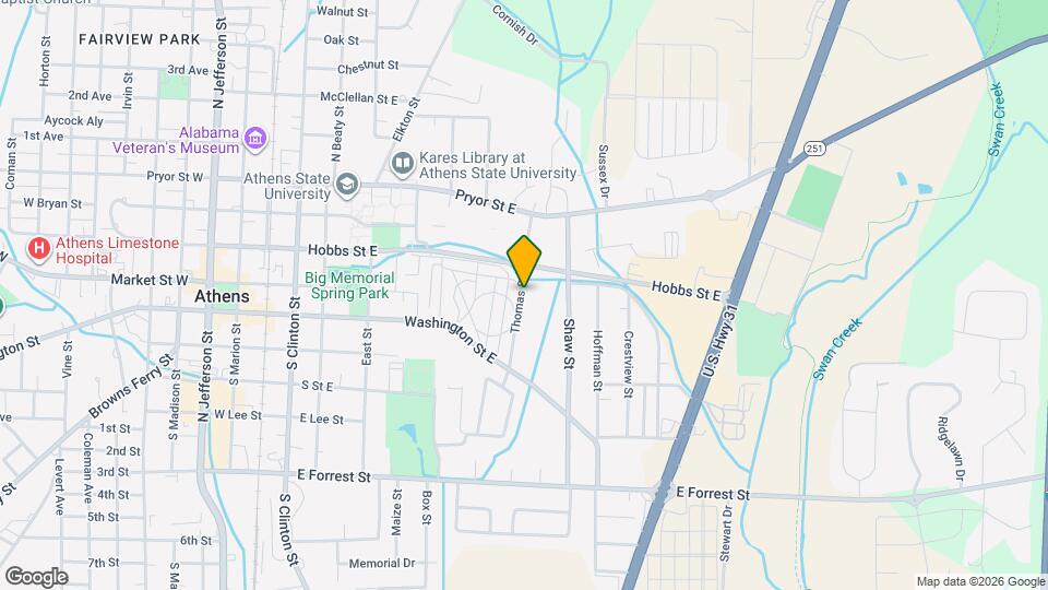 305 Thomas St Map and Location Details