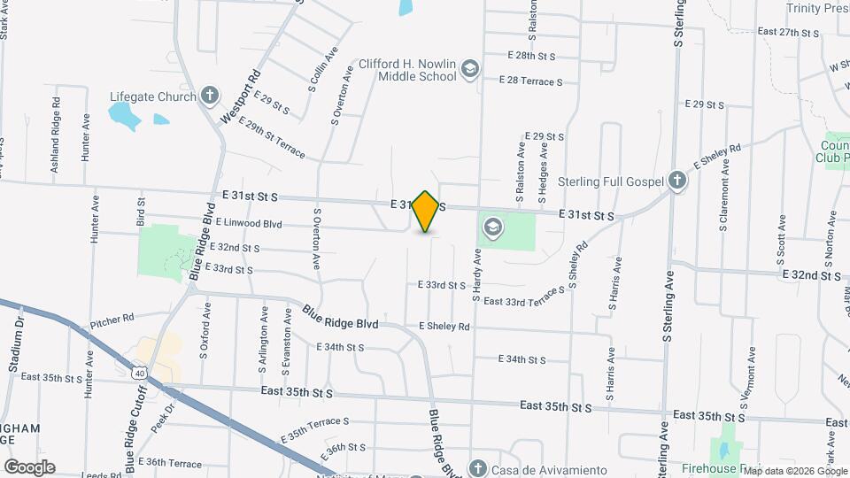 3126 S Maywood Ave Map and Location Details