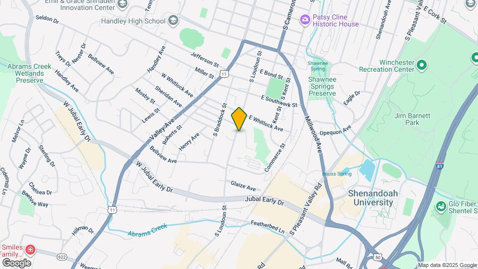 1508 S Loudoun St Map and Location Details