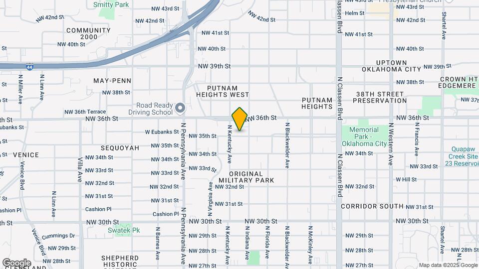 1817 NW 35th St Map and Location Details