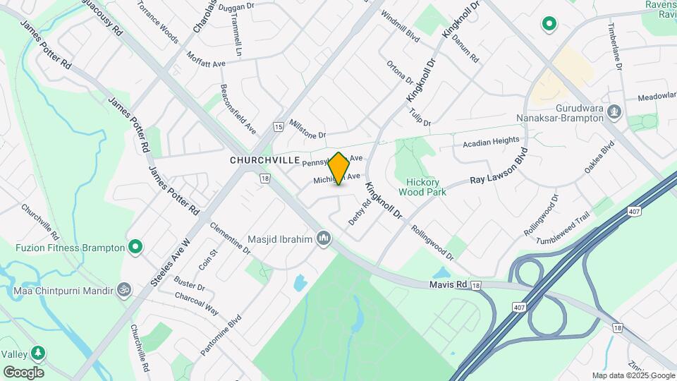 23 Michigan Ave Map and Location Details