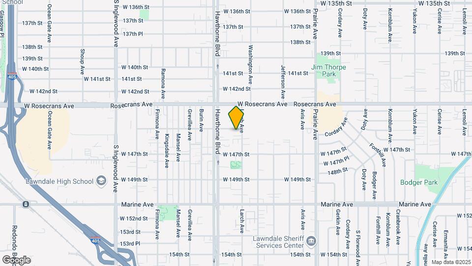 4312 W 145th St Mapa y Detalles de la Ubicación