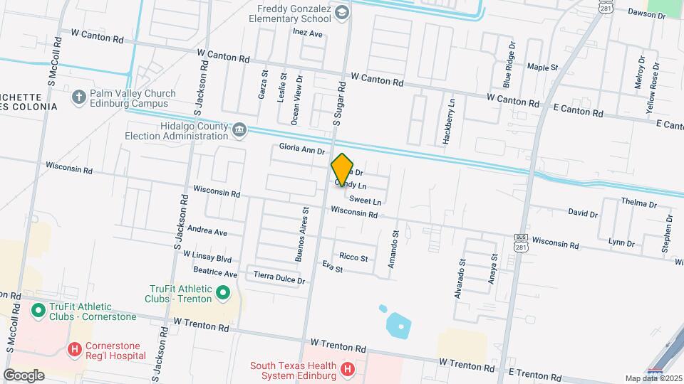 3405 Toffee Ln Map and Location Details
