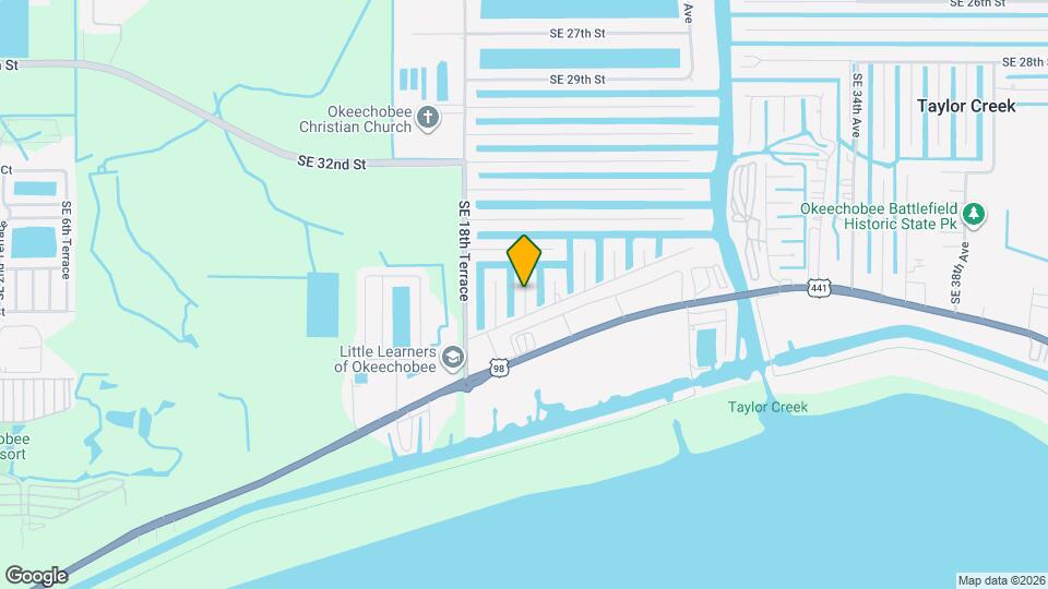 3633 SE 20th Ter Map and Location Details