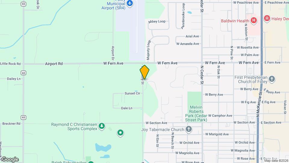 931 Gibson Ct Map and Location Details