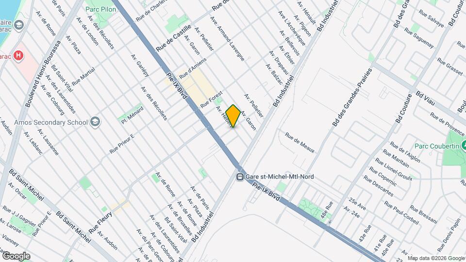 4122 Majeau St Map and Location Details