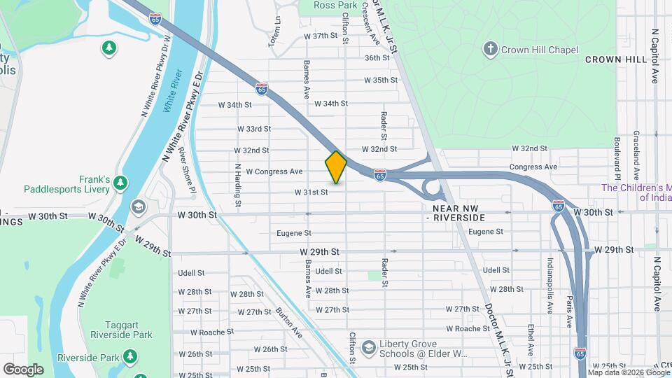1114 W 31st St Map and Location Details
