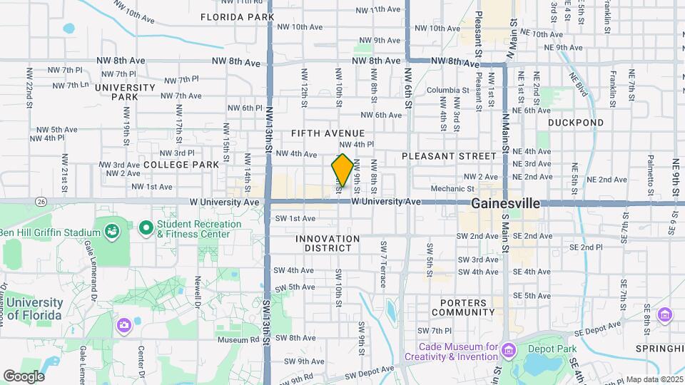 13 NW 10th St Map and Location Details