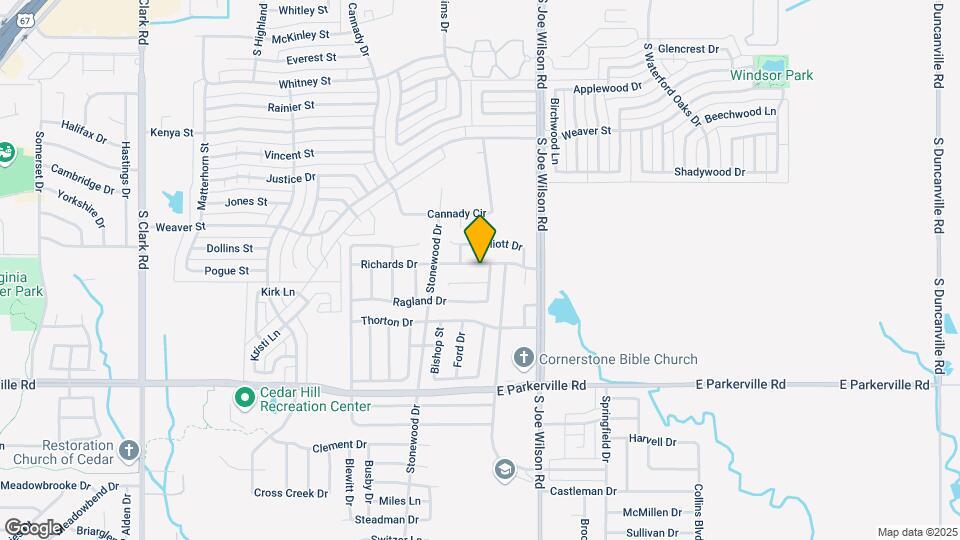 921 Richards Dr Map and Location Details