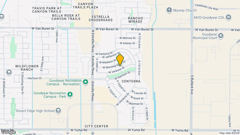 15272 W Jackson St, Unit 1325 W. Adams Blvd - Rm 1 Mapa y Detalles de la Ubicación