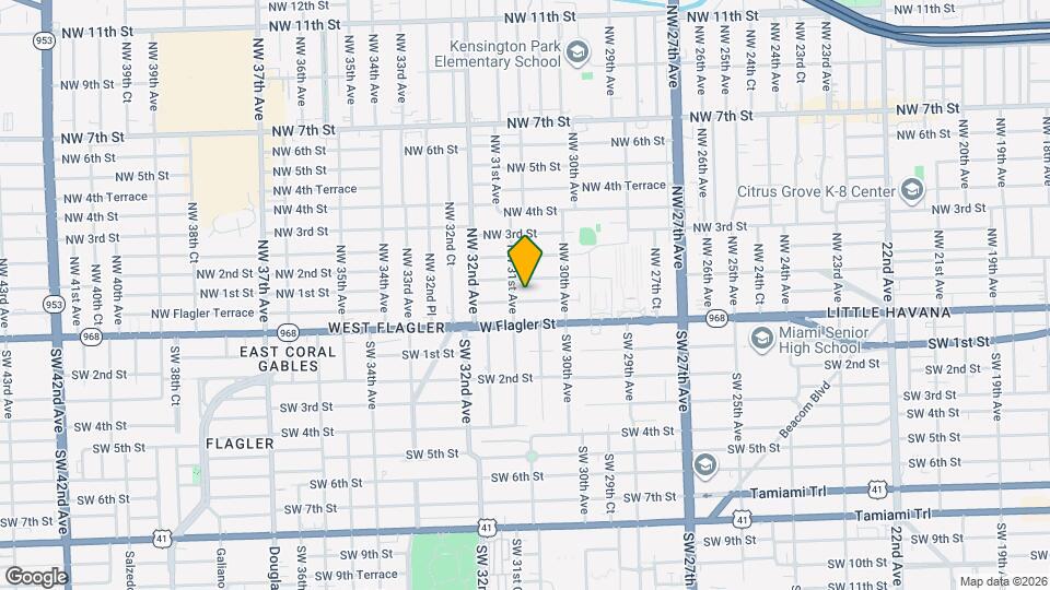 3079 NW Flagler Terrace Map and Location Details