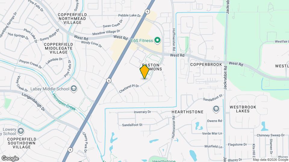 14818 Chetland Pl Dr Mapa y Detalles de la Ubicación