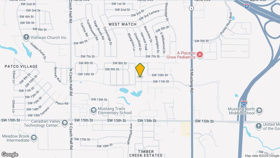 1113 Greenfield Ave Map and Location Details