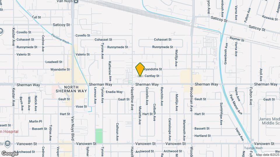 14028 Cantlay St Map and Location Details