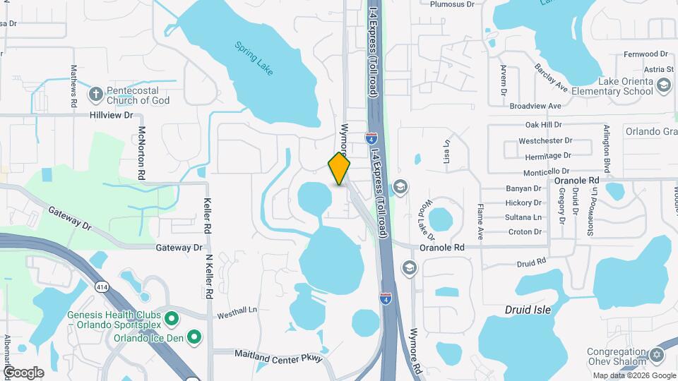 908 Lake Destiny Rd, Unit Lake Destiny Map and Location Details
