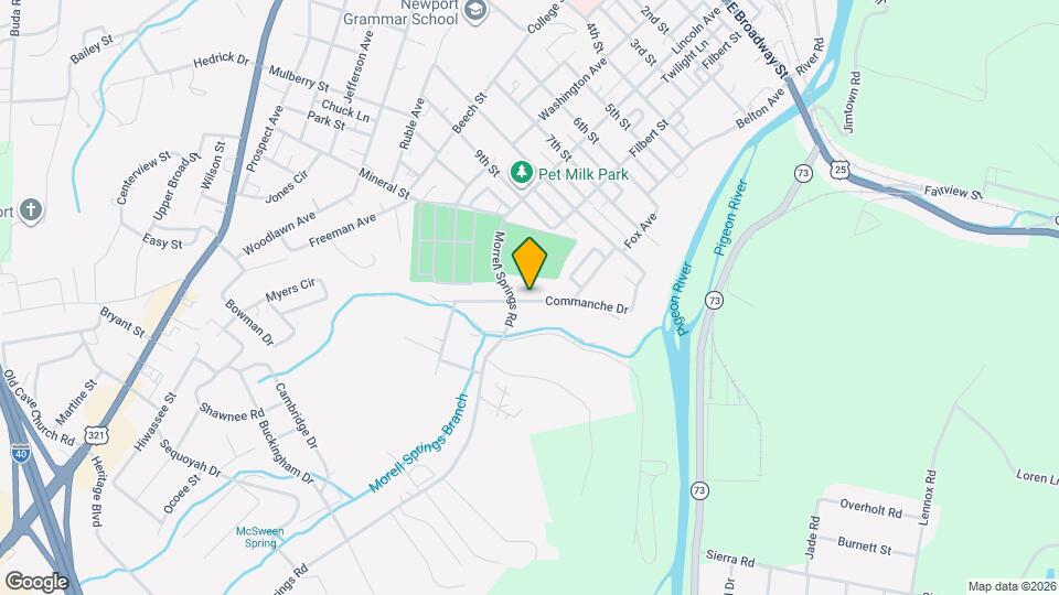 616 Commanche Dr Map and Location Details