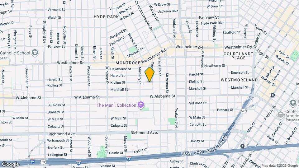 1411 Kipling St Map and Location Details