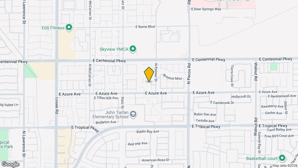 6237 Capehart Falls St Map and Location Details