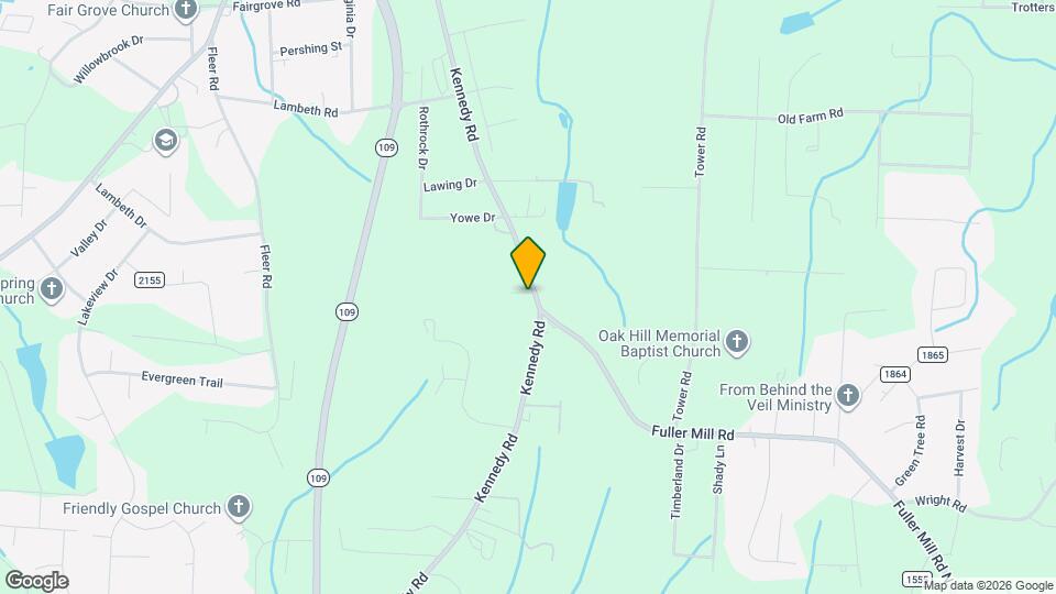 1026 Kennedy Rd Map and Location Details